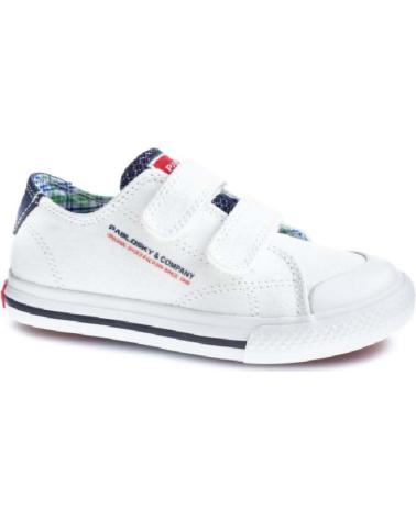 Sportif PABLOSKY  pour Fille et Garçon ZAPATILLAS PARA NINOS EN COLOR  BLANCO