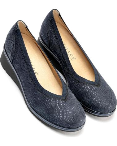 Sabrinas PITILLOS  de Mulher MANOLETINAS PARA MUJER EN COLOR  AZUL