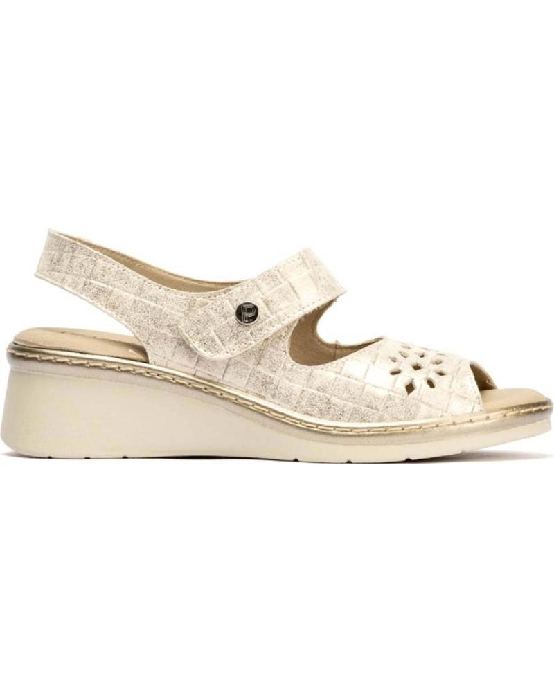 Sandali per Donna PITILLOS SANDALIA VELCRO MUJER MODELO 5680 ORO GOLD