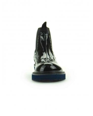 Botins De Mujer OTRAS MARCAS BOTIN ELASTICOS PICADOS CH  NEGRO