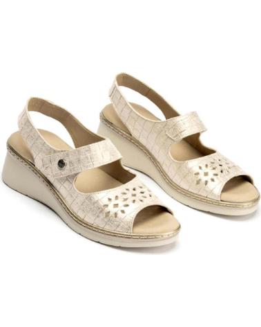 Sandali per Donna PITILLOS SANDALIA VELCRO MUJER MODELO 5680 ORO GOLD