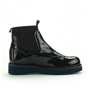 Botins De Mujer OTRAS MARCAS BOTIN ELASTICOS PICADOS CH  NEGRO