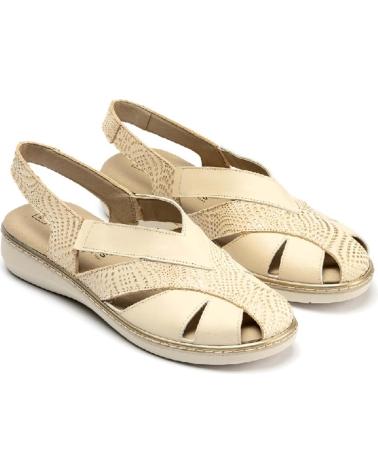 PITILLOS SANDALIAS MUJER PUNTERA CERRADA 5583 CREMA VARIOS COLORES