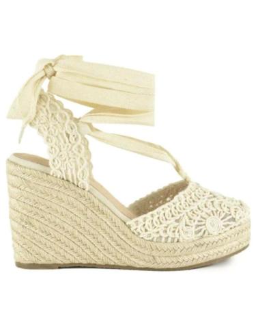 Sandalias de Mujer AZAREY - ALPARGATA IBICENCA BEIG