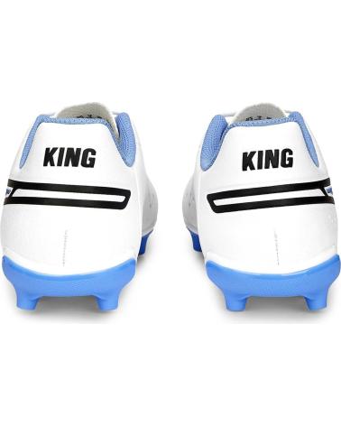 Sapatilhas PUMA  de Menina e Menino BOTAS DE FUTBOL KING MATCH PARA NINOS UNISEX EN COLOR  BLANCO