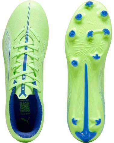 Zapatillas deporte PUMA  de Hombre BOTAS DE FUTBOL ULTRA 5 PLAY FG-AG PARA HOMBRE EN COLOR VERD  VERDE