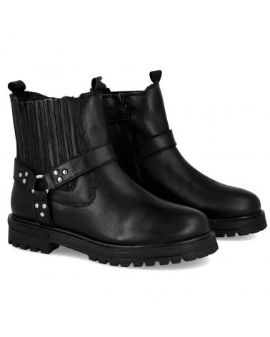 Botas de Niña BUBBLE BOBBLE 1122543 BOTAS PIEL MOTERAS NINA NEGRO