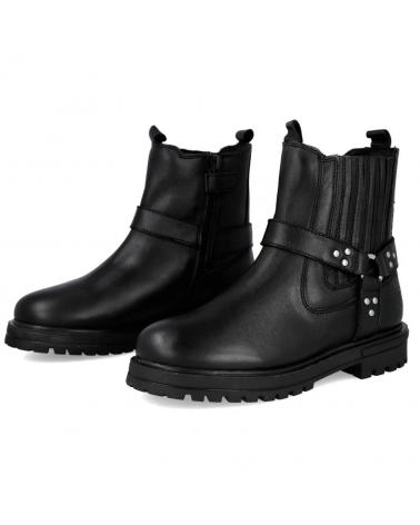 Botas de Niña BUBBLE BOBBLE 1122543 BOTAS PIEL MOTERAS NINA NEGRO