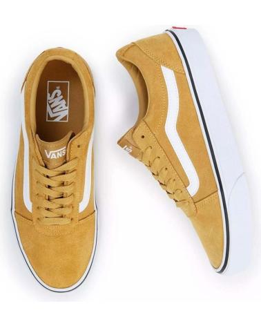 Zapatillas deporte VANS OFF THE WALL  de Hombre VANS VN0A5HTSGLW1  SUEDE GOLD-WHITE