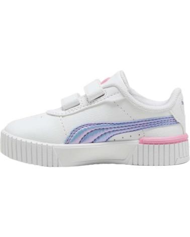 Esportes  PUMA  de Menina – CARINA 2 0 397974-01 – ZAPATILLAS BLANCAS DE DEPORTE -  MULTICOLOR