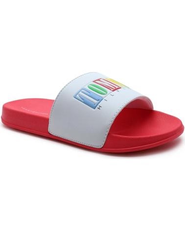Infradito TOMMY HILFIGER  per Bambina e Bambino SANDALIAS PARA UNISEX EN COLOR  ROJO