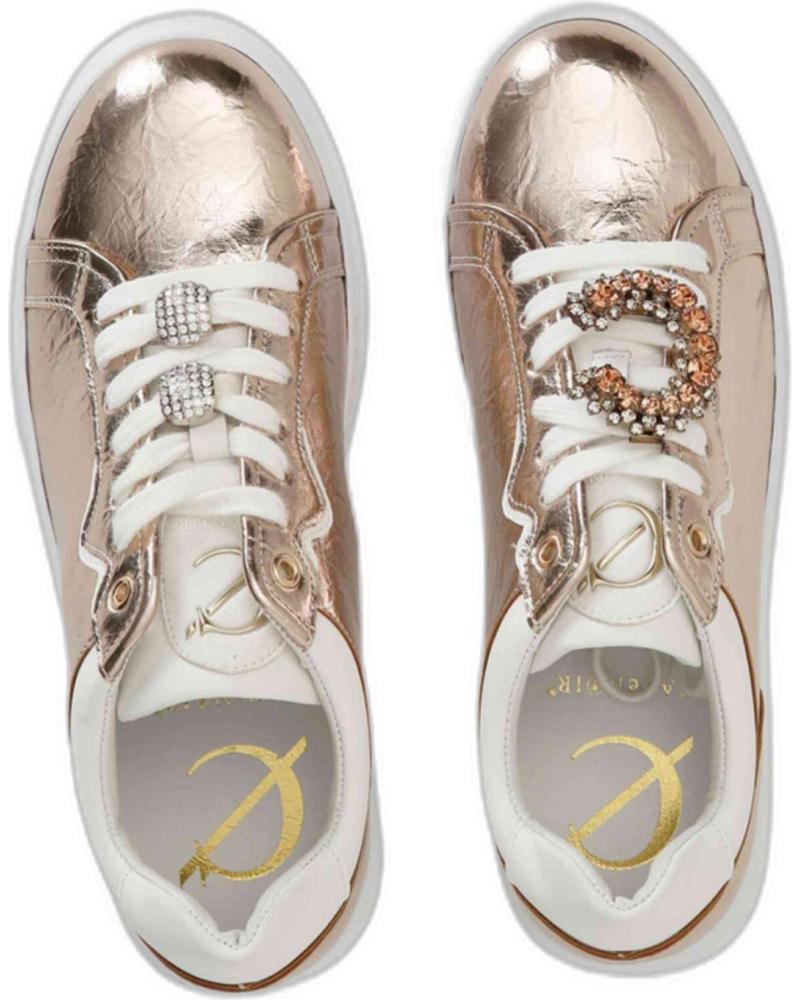 Deportivas-De-Mujer-CAFENOIR-ZAPATILLAS-DE-MATERIAL-LAMINADO-CAFE