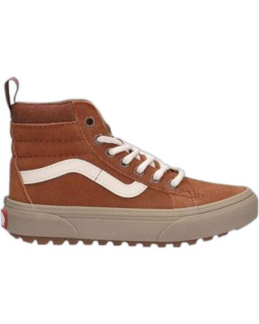 girl and boy Trainers VANS OFF THE WALL ZAPATILLAS VANS MTE SK8-HI PARA NINOS UNISEX EN COLOR  MARRON