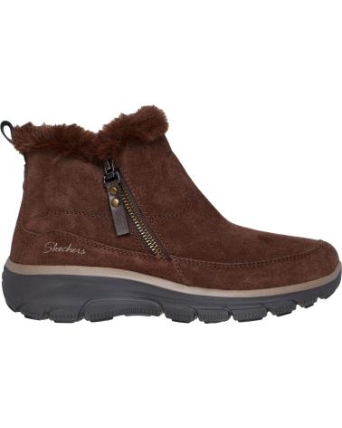 SKECHERS STIVALETTO EASY GOING COOL ZIP - MARRONE MARRON