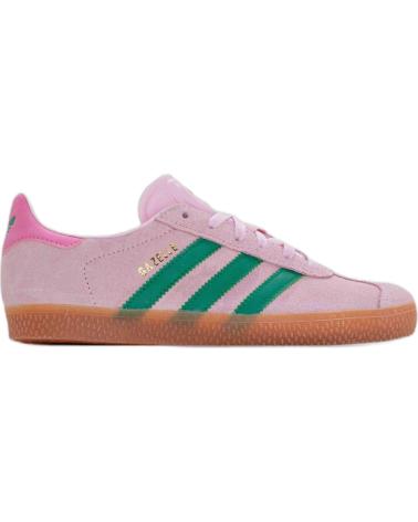 Deportivas de Niña y Niño ADIDAS ZAPATILLAS GAZELLE C PARA NINOS UNISEX EN COLOR ROSA
