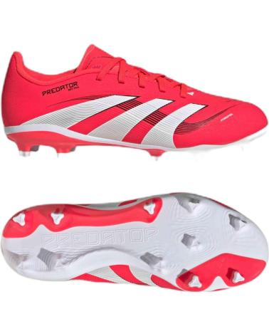 girl and boy Trainers ADIDAS BOTAS DE FUTBOL PREDATOR LEAGUE FG-MG PARA NINOS UNISEX EN C  ROJO