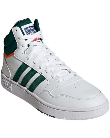 Man Zapatillas deporte ADIDAS BOTA HOOPS 3 0 MID BLANCO
