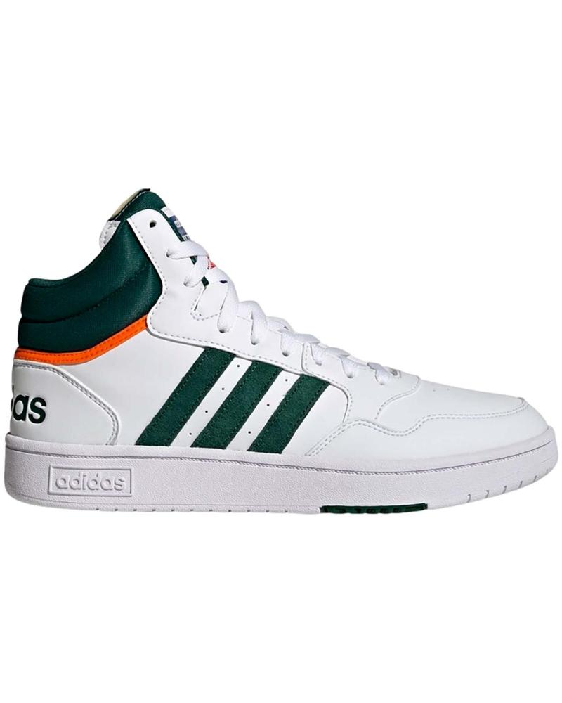 Man Zapatillas deporte ADIDAS BOTA HOOPS 3 0 MID BLANCO