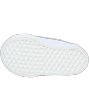 Deportivas VANS OFF THE WALL  de Niña y Niño ZAPATILLAS VANS OLD SKOOL V PARA NINOS UNISEX EN COLOR BLANC  BLANCO