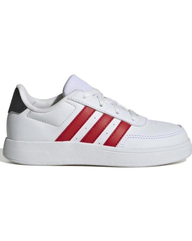 Sneaker ADIDAS  für Mädchen und Junge ZAPATILLAS BREAKNET 2 0 PARA NINOS UNISEX EN COLOR  BLANCO