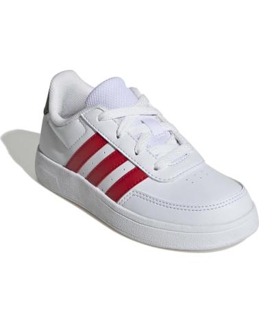 Sneaker ADIDAS  für Mädchen und Junge ZAPATILLAS BREAKNET 2 0 PARA NINOS UNISEX EN COLOR  BLANCO