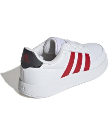 Sneaker ADIDAS  für Mädchen und Junge ZAPATILLAS BREAKNET 2 0 PARA NINOS UNISEX EN COLOR  BLANCO