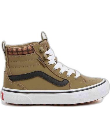 girl and boy Trainers VANS OFF THE WALL BOTAS VANS FILMORE HI VANSGUARD PARA NINOS UNISEX EN COLOR M  MARRON