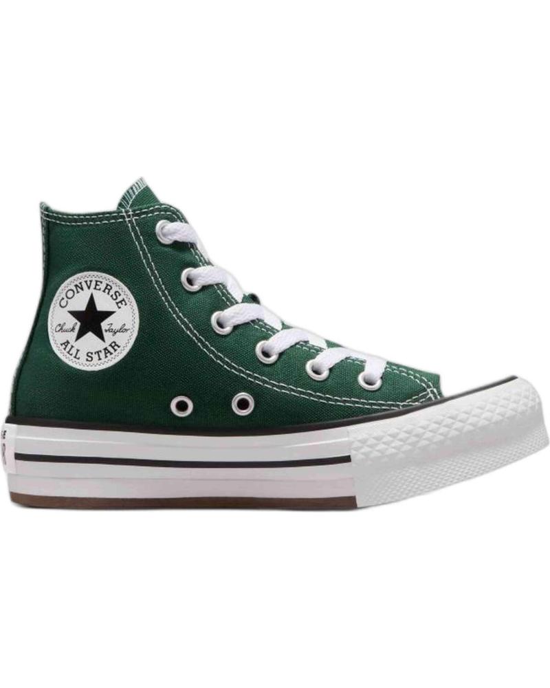Sneaker CONVERSE  für Mädchen und Junge ZAPATILLAS CHUCK TAYLOR ALL STAR EVA LIFT PARA NINOS UNISEX  VERDE
