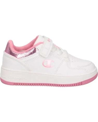 Deportivas CHAMPION  de Niña ZAPATILLAS RD18 FOIL G PS LOW PARA NINAS EN COLOR  BLANCO
