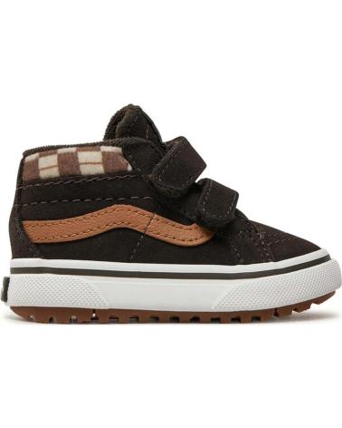 girl and boy Trainers VANS OFF THE WALL ZAPATILLAS VANS MTE SK8-MID REISSUE V PARA BEBE EN COLOR MAR  MARRON