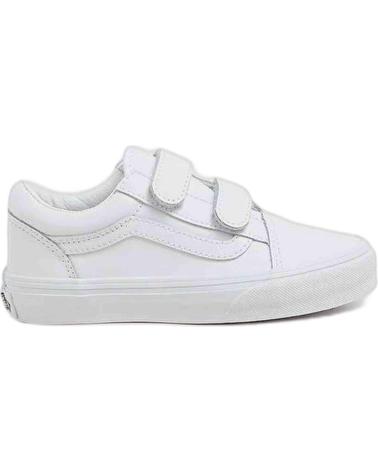 girl and boy Trainers VANS OFF THE WALL ZAPATILLAS VANS OLD SKOOL V PARA NINOS UNISEX EN COLOR BLANC  BLANCO