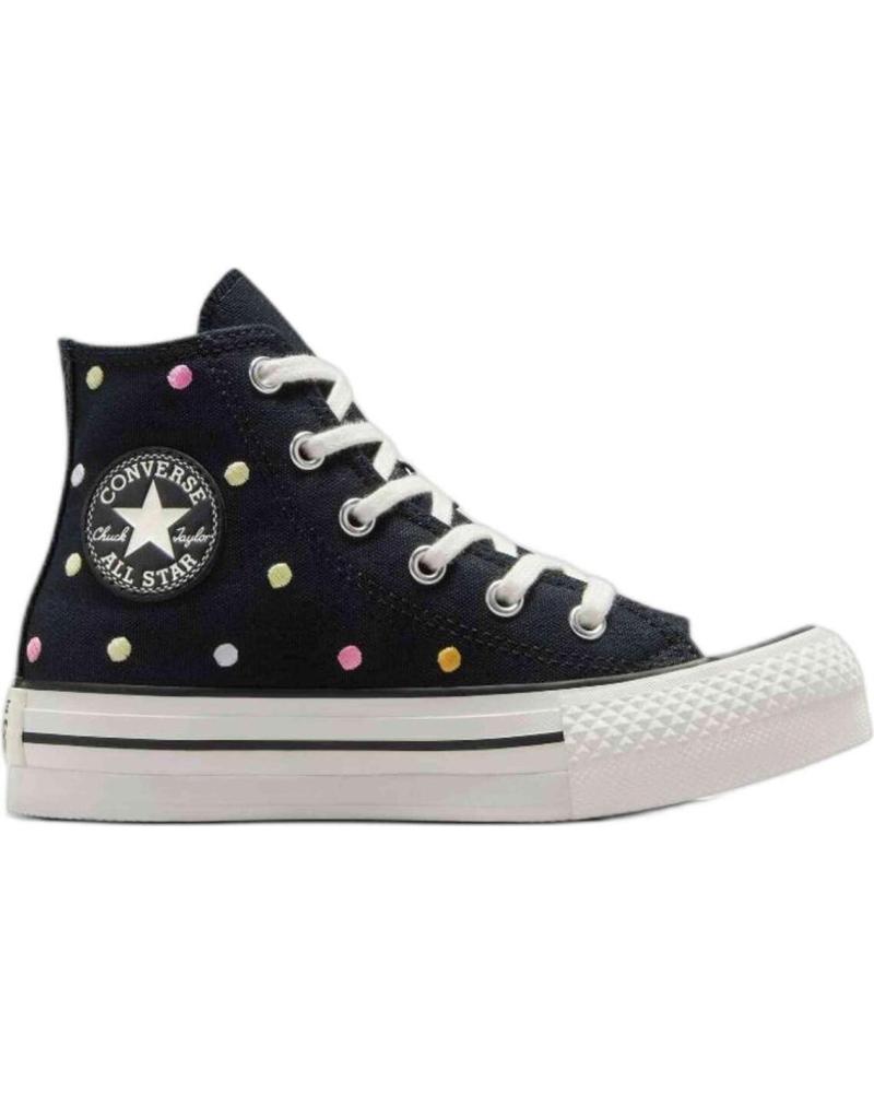Sneaker CONVERSE  für Mädchen und Junge ZAPATILLAS CHUCK TAYLOR ALL STAR EVA LIFT PARA NINOS UNISEX  NEGRO