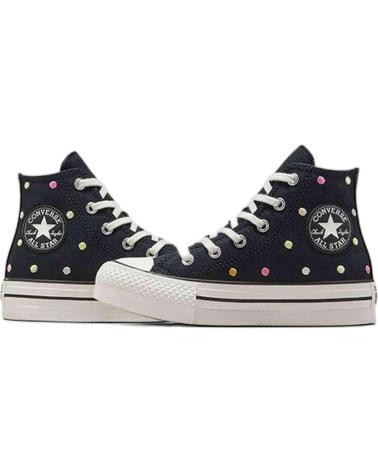 Sneaker CONVERSE  für Mädchen und Junge ZAPATILLAS CHUCK TAYLOR ALL STAR EVA LIFT PARA NINOS UNISEX  NEGRO