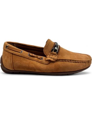 Sapatos TIMBOS  de Homem MOCASIN COMODO DE HOMBRE CAMEL 131228  MARRóN
