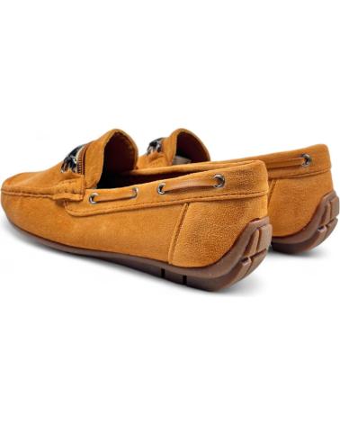 Sapatos TIMBOS  de Homem MOCASIN COMODO DE HOMBRE CAMEL 131228  MARRóN