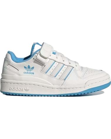 Deportivas ADIDAS  de Niña y Niño ZAPATILLAS FORUM LOW PARA NINOS UNISEX EN COLOR  BLANCO
