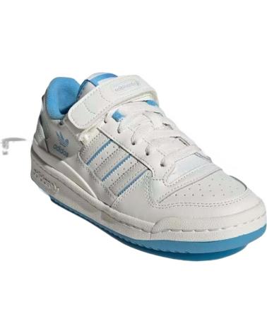 Deportivas ADIDAS  de Niña y Niño ZAPATILLAS FORUM LOW PARA NINOS UNISEX EN COLOR  BLANCO