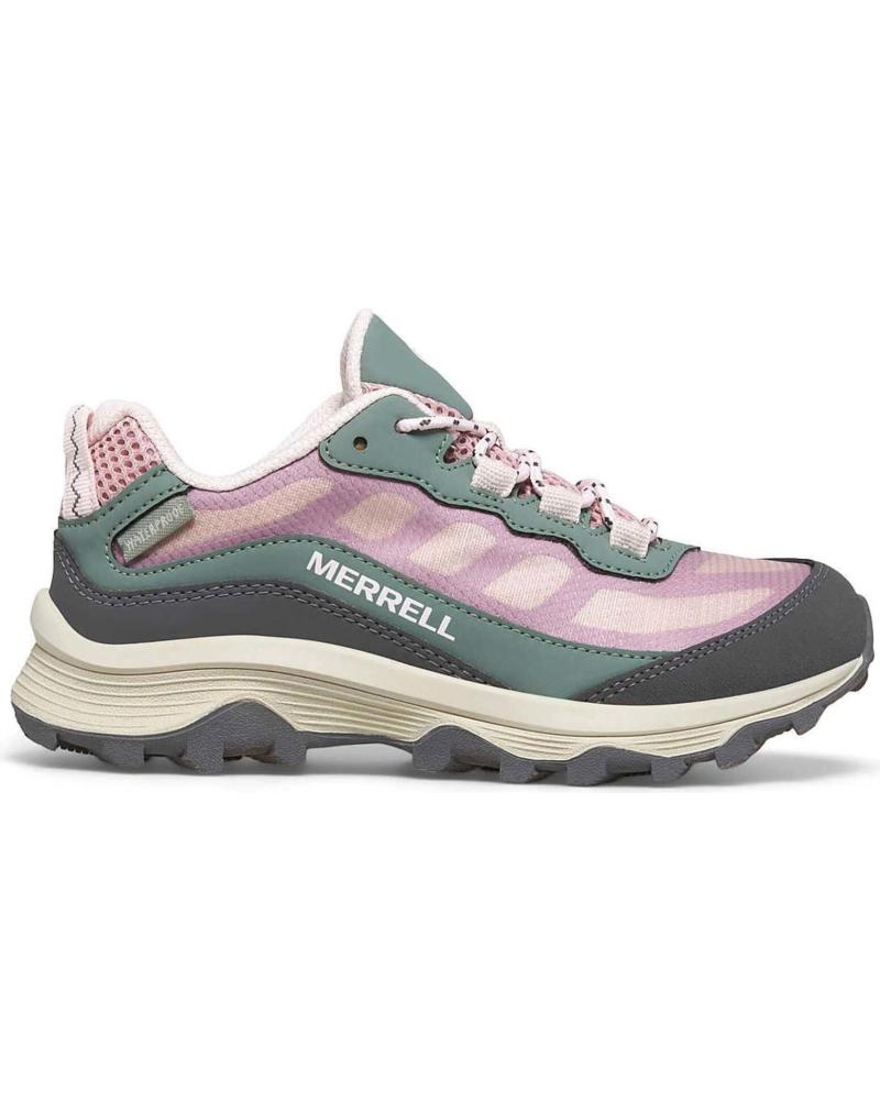 Sportivo MERRELL  per Donna e Bambina ZAPATILLAS MOAB SPEED LOW WTRPF UNISEX EN COLOR M  MULTICOLOR