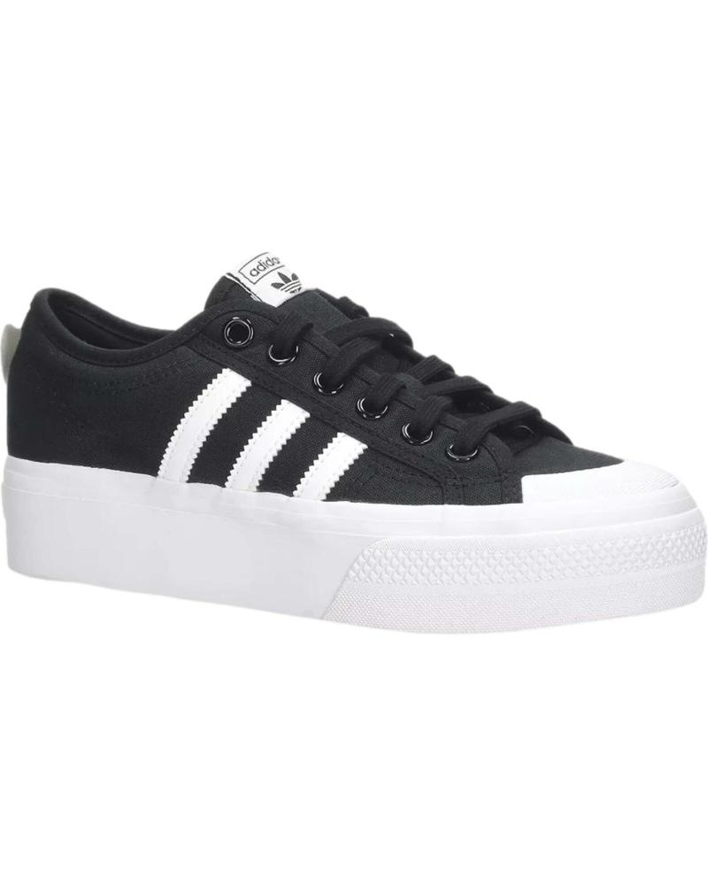 Zapatillas deporte ADIDAS  de Mujer ZAPATILLAS NIZZA PLATFORM W  NEGRO