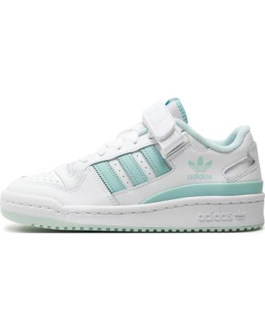 Deportivas ADIDAS  de Niña y Niño ZAPATILLAS FORUM LOW PARA NINOS UNISEX EN COLOR  BLANCO