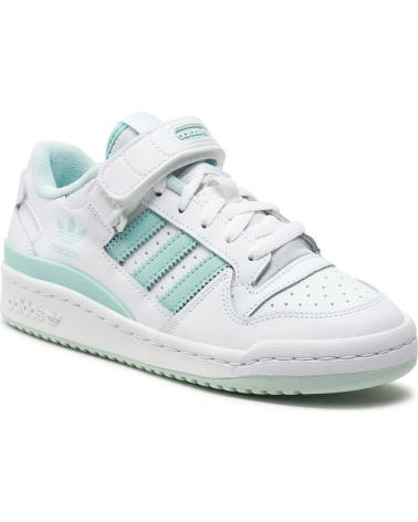 Deportivas ADIDAS  de Niña y Niño ZAPATILLAS FORUM LOW PARA NINOS UNISEX EN COLOR  BLANCO