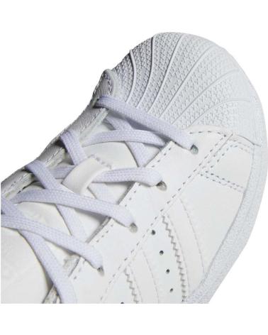 Deportivas ADIDAS  de Niña y Niño ZAPATILLAS SUPERSTAR PARA NINOS UNISEX EN COLOR  BLANCO