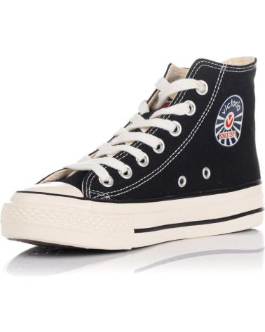 VICTORIA TRIBU BRILLO BOTIN LONA NEGRO BLACK