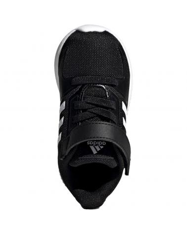 SCARPE DA GINNASTICA ADIDAS NERE CON STRAPPO PER NEONATI NEGRO