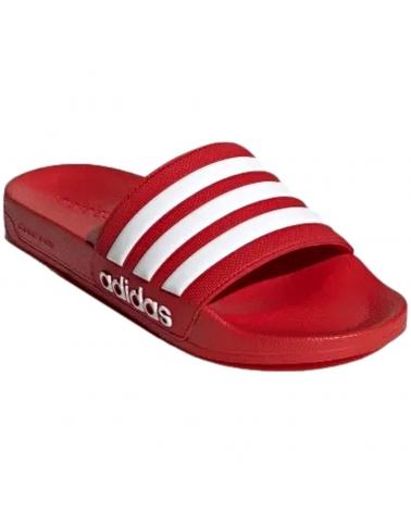 Chanclas adidas hotsell rojas mujer