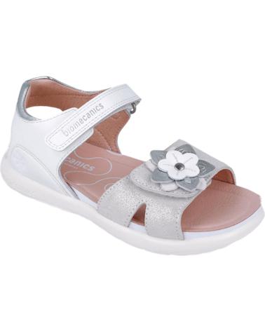 Sandales BIOMECANICS  pour Fille SANDALIAS PARA CHICA 252240 BIOEVOLUTION FLOR  BLANCOB050