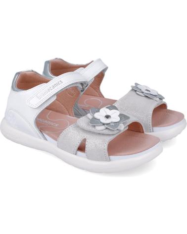 Sandales BIOMECANICS  pour Fille SANDALIAS PARA CHICA 252240 BIOEVOLUTION FLOR  BLANCOB050