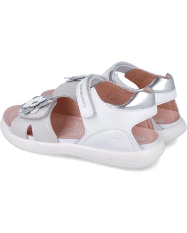 Sandales BIOMECANICS  pour Fille SANDALIAS PARA CHICA 252240 BIOEVOLUTION FLOR  BLANCOB050