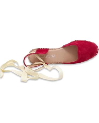 Sandalias MACARENA  de Mujer ALPARGATA PARA MUJER EN COLOR  ROJO