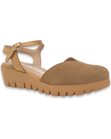 Woman Sandals WONDERS SANDALIAS C-33237 PARA MUJER EN COLOR  BEIGE